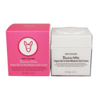 skin ceramic donkey milk yogurt